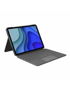 Capa para Tablet e Teclado Logitech Folio Touch Cinzento Qwerty espanhol