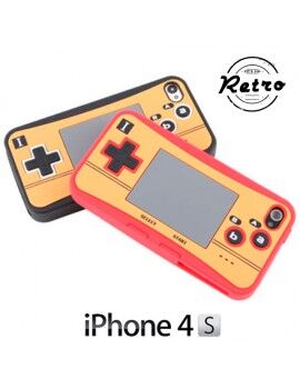 Caixa Retro de Jogos em Silicone para iPhone