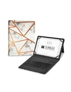 Capa para Tablet e Teclado Subblim SUBKT5-BTTW10 Branco macOS