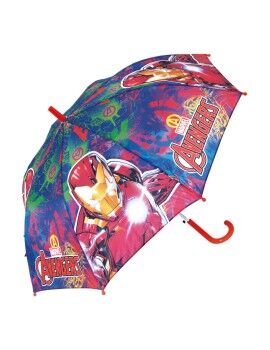 Guarda-chuva Automático The Avengers Infinity Vermelho Preto (Ø 84 cm)