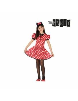 Fantasia para Crianças Minnie Mouse 26947 Vermelho Fantasia 5-6 Anos (2 Peças)