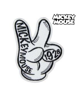 Adesivo Mickey Mouse Branco Poliéster