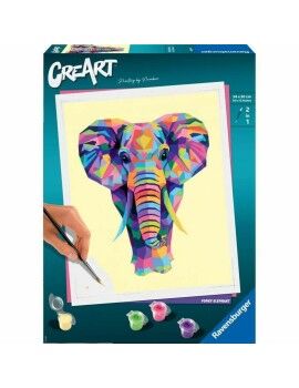 Desenhos para pintar Ravensburger CreArt Large Elephant 24 x 30 cm