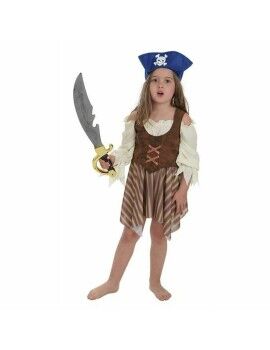 Fantasia para Crianças Riscas Pirata (4 Peças)