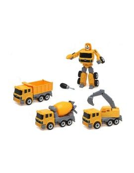 Transformers Leve Amarelo com som 52 x 34 cm