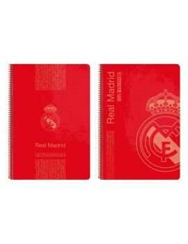 Caderno de Argolas Real Madrid C.F. 511957066 Vermelho A4