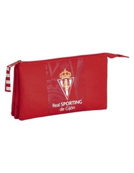 Estojo Real Sporting de Gijón Vermelho