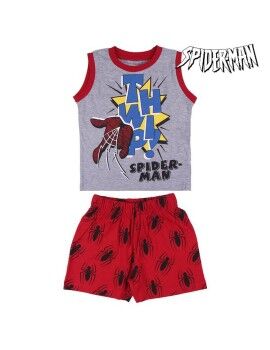 Pijama Infantil Spider-Man Cinzento