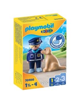 Playset Police with Dog 1 Easy Starter Playmobil 70408 (2 pcs)