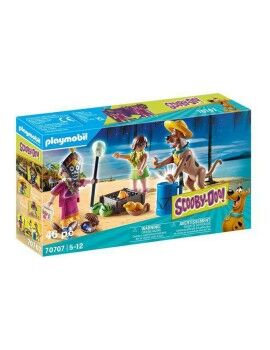Playset Scooby Doo Aventure with Witch Doctor Playmobil 70707 (46 pcs)