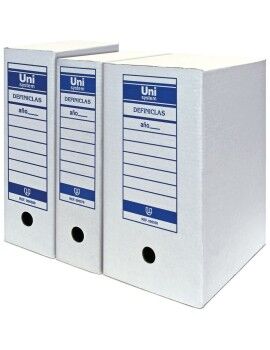 Caixa de Arquivo Unipapel Unisystem Definiclas Branco Din A4