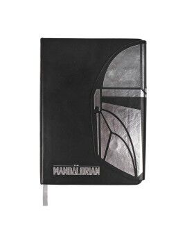 Caderno de Notas The Mandalorian Preto A5