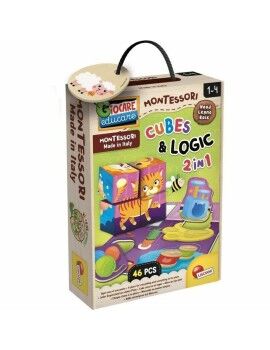 Jogo Educativo Lisciani Giochi Cubes & Logic 2 in1 (FR)