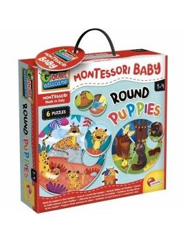 Jogo Educativo Lisciani Giochi Montessori Baby Round Puppies (FR)