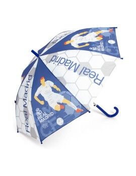 Guarda-chuva automático Real Madrid C.F. Azul Branco