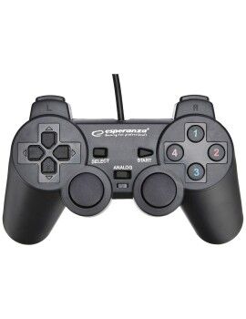 Comando Gaming Esperanza EG102 USB 2.0 Preto PC PlayStation 3
