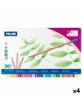 Lápis de cores Milan Multicolor (4 Unidades)