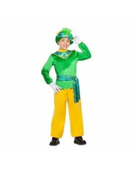 Fantasia para Crianças My Other Me Verde Chapéu Casaco Calças