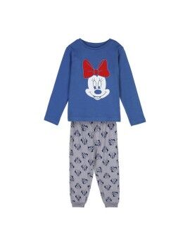 Pijama Infantil Minnie Mouse Azul escuro
