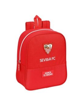 Mochila Escolar Sevilla Fútbol Club Vermelho (22 x 27 x 10 cm)