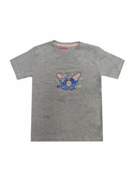 Camisola de Manga Curta Infantil Rox Butterfly Cinzento claro