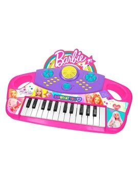 Piano de brincar Barbie Piano Eletrónico (3 Unidades)