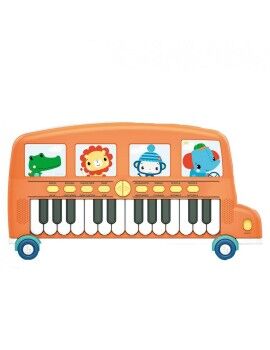 Piano de brincar Fisher Price Piano Eletrónico Autocarro (3 Unidades)