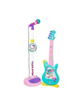 Guitarra Infantil Hello Kitty   Microfone