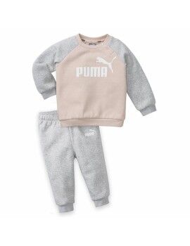 Fato de Treino para Bebé Puma Minicat Essentials Cinzento
