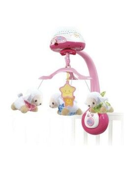 Brinquedo de bebé Vtech Baby Sheep Count Cor de Rosa Plástico Berço de Bebé