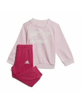 Conjunto Desportivo para Crianças Adidas Essentials Cor de Rosa