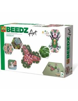 Mosaico SES Creative Beedz Art - Hex tiles Botánica (FR)
