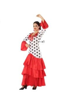 Fantasia para Adultos Flamenca Vermelho Espanha