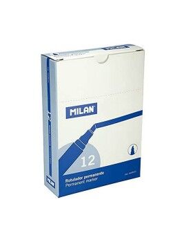 Rotulador permanente Milan Azul PVC