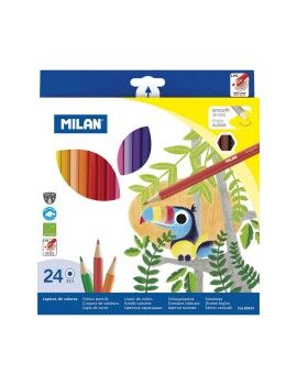Lápis Milan 24 Peças Multicolor