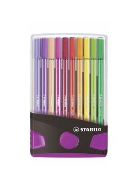 Conjunto de Canetas de Feltro Stabilo Pen 68 Multicolor