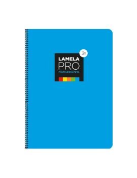 Caderno Lamela Azul Din A4 5 Peças 100 Folhas