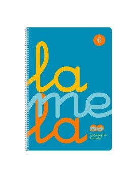 Caderno Lamela Fluorine Blue Din A4 5 Peças 80 Folhas
