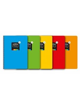 Caderno Lamela Multicolor Din A4 5 Peças 100 Folhas