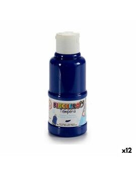 Têmperas Azul escuro (120 ml) (12 Unidades)