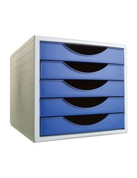 Arquivador modular Archivo 2000 ArchivoTec Serie 4000 5 gavetas Din A4 Azul...
