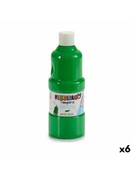 Têmperas Verde Claro (400 ml) (6 Unidades)