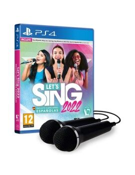 Jogo eletrónico PlayStation 4 KOCH MEDIA Lets Sing 2022 + Micros