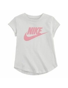 Camisola de Manga Curta Infantil Nike Futura SS Branco