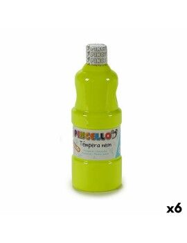 Têmperas Neon Amarelo 400 ml (6 Unidades)