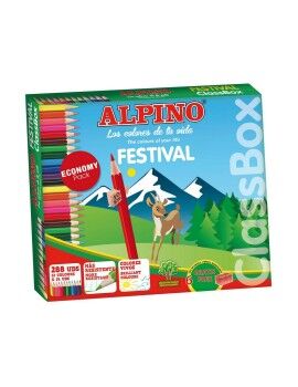 Lápis de cores Alpino Festival 288 Unidades Multicolor