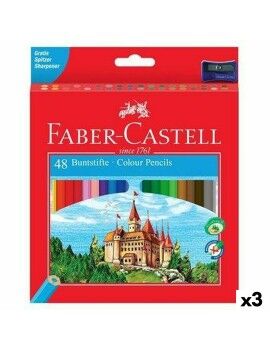 Lápis de cores Faber-Castell Multicolor 3 Peças