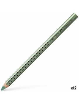 Lápis de cores Faber-Castell Verde metálico (12 Unidades)