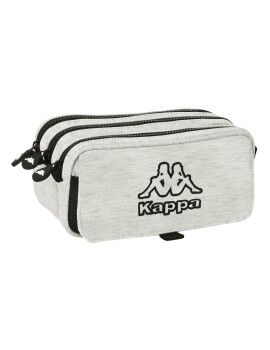 Malas para tudo triplas Kappa Grey knit Cinzento (21,5 x 10 x 8 cm)