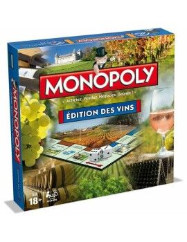 Jogo de Mesa Winning Moves MONOPOLY  Editions des vins (FR)
